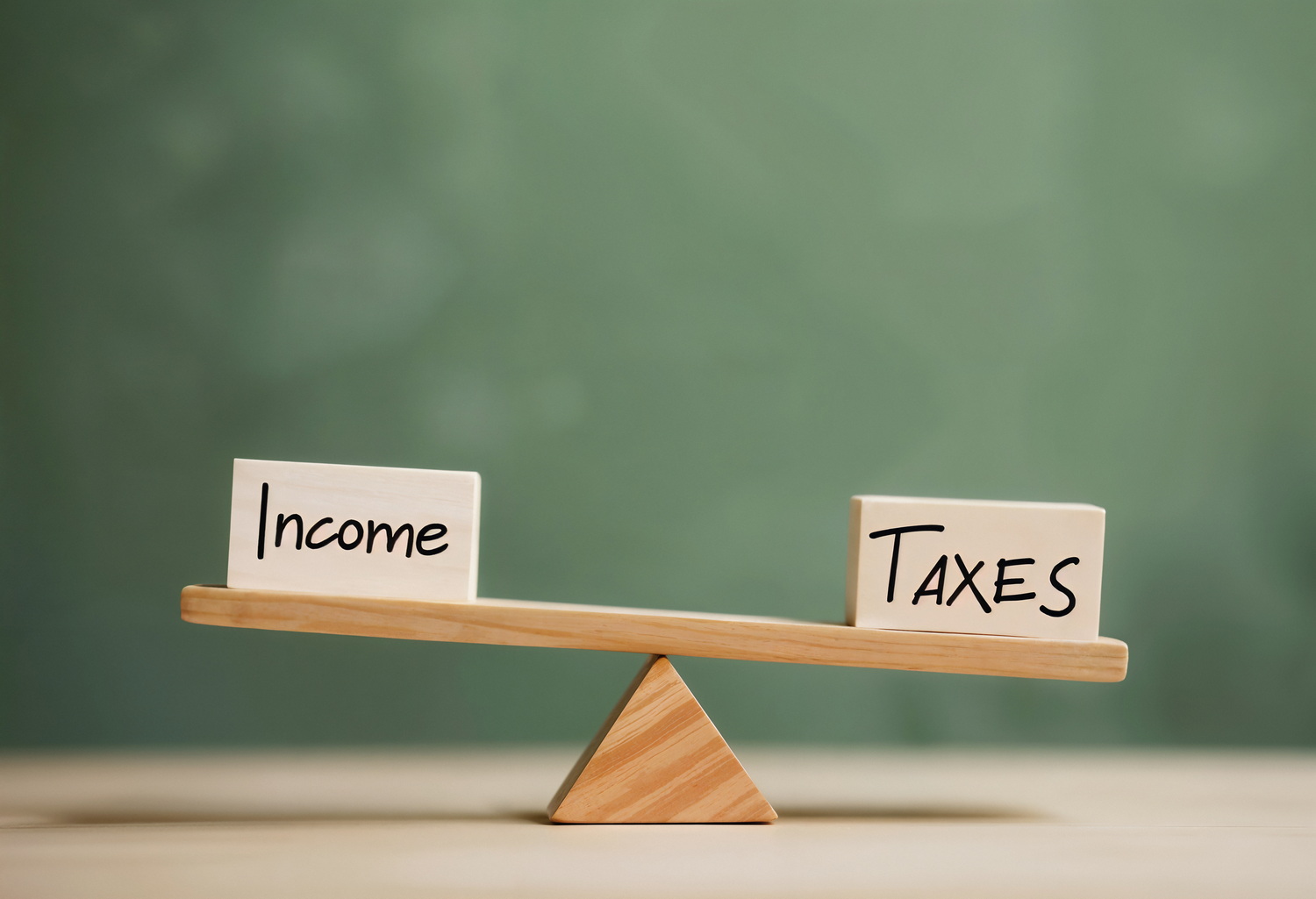 Tax regulation for income of a professional nature